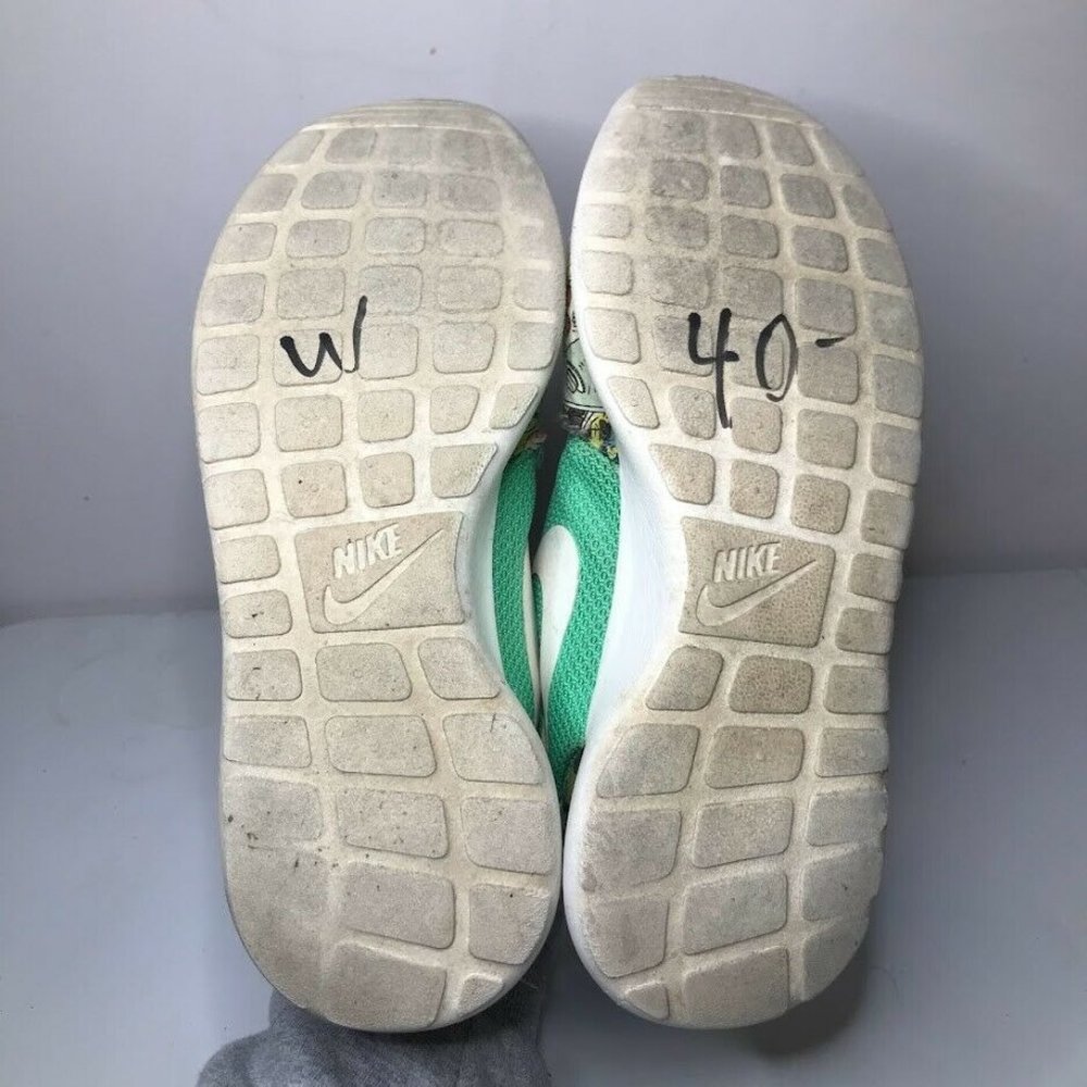 Nike Roshe Run Popeye Cartoon Novelty Sneaker Mens 9 Green Lace Up RARE Shoe - Picture 10 of 11